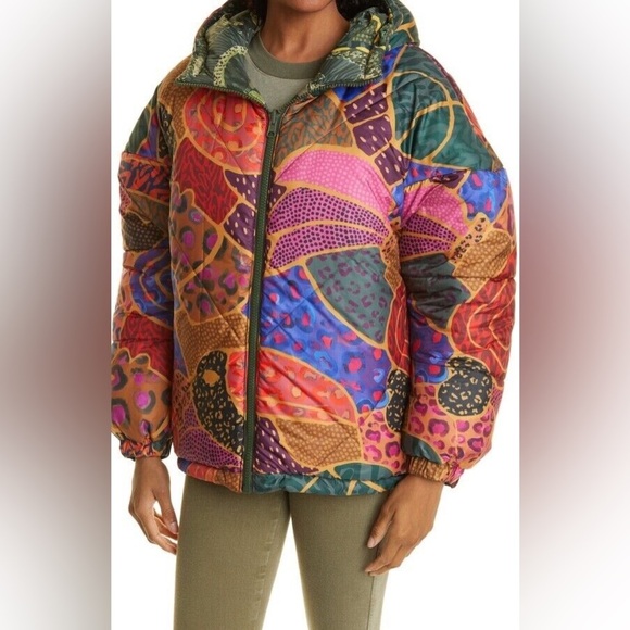 FARM Rio Multicolor Puffer Jacket - Picture 7 of 9